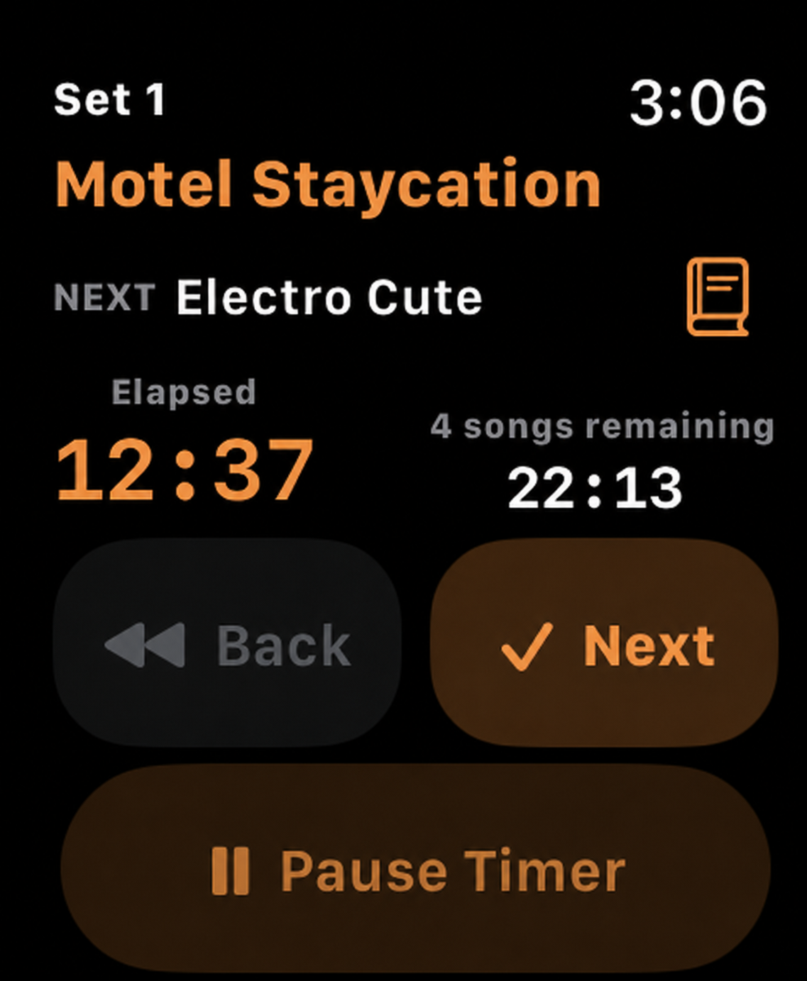 Good Set Performance Mode controls on Apple Watch